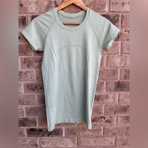 Lululemon Swiftly Tech Short-Sleeve Shirt 2.0 *Hip Length Fog Green 6